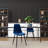 Kaydnce Upholstered Side Chair, Scoop-Back Curved Backrest, Foam Padded Seat w/Slim Legs-2024313377-2024313378