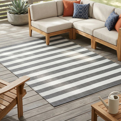 Mayur Outdoor Rug Recycled Plastic Straw Waterproof Patio