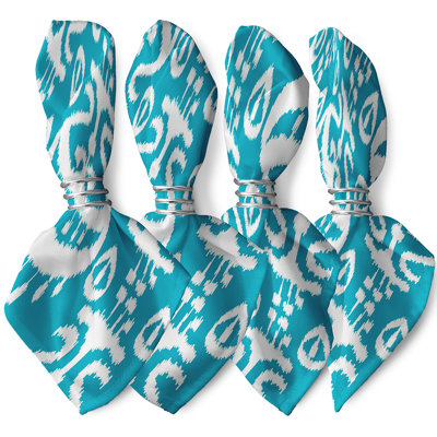Melchior Polyester Geometric Square Napkin