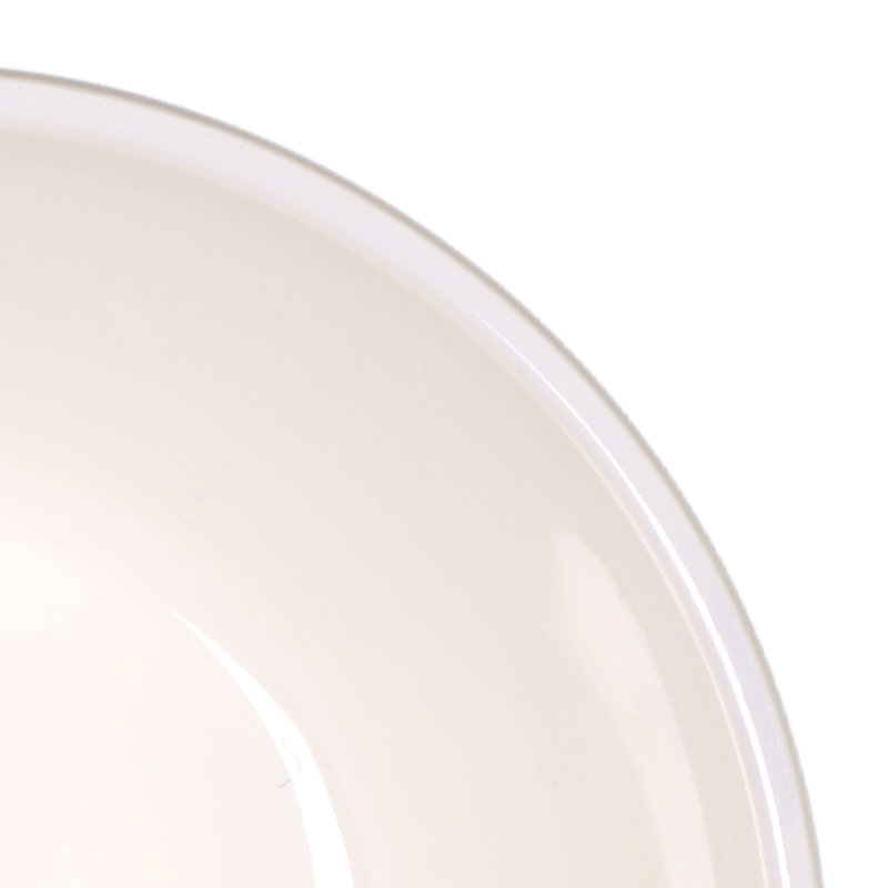 Maya 4.75" Melamine Round Bowl, Cream