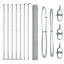 Vidaxl Fence With Posts PVC-Coated Steel-116797866-116797873