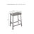 Catelaya Wood Kitchen Island Set
