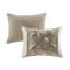 Édredon 7 pièces - très grand taupe-121299973
