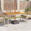Swarthmore Metal Outdoor Dining Table , cm W cm D-120285312-120285325