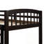 Lit superposé simple avec échelle, lit gigogne simple et 3 tiroirs-878361364
