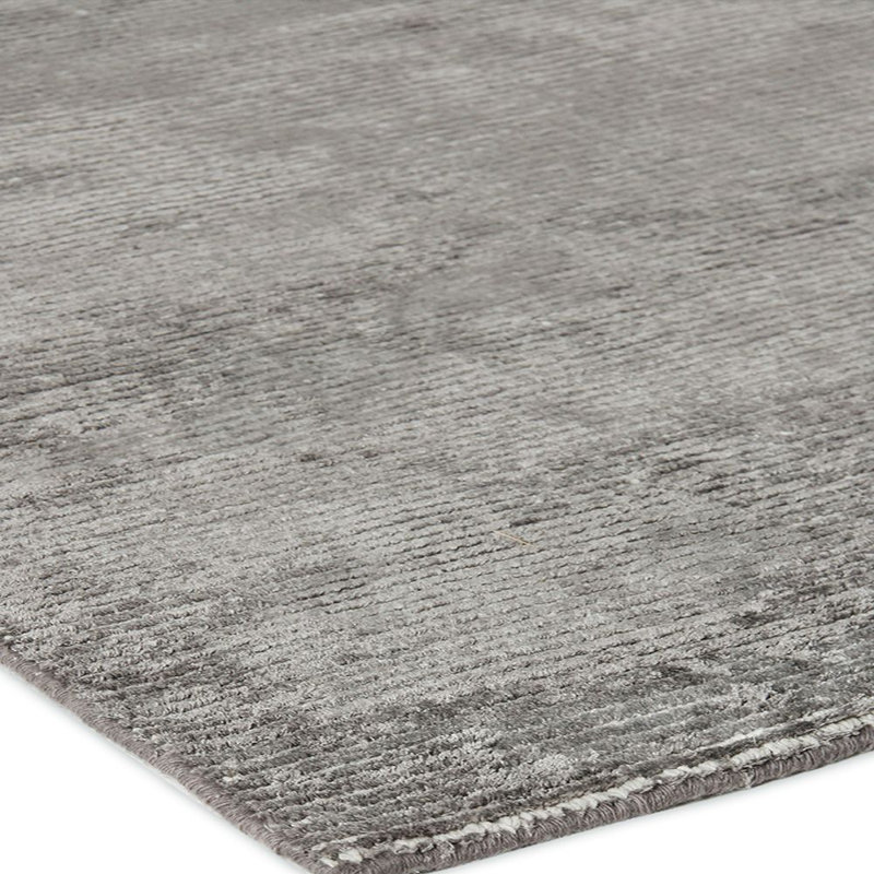 Duo Hand-Loomed Wool/Synthetic Brown Area Rug, Rectangle 2' x 3'