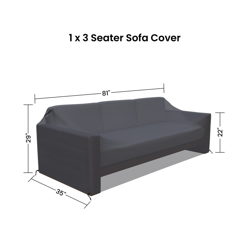 Westport Eucalyptus Patio Sofa Cover