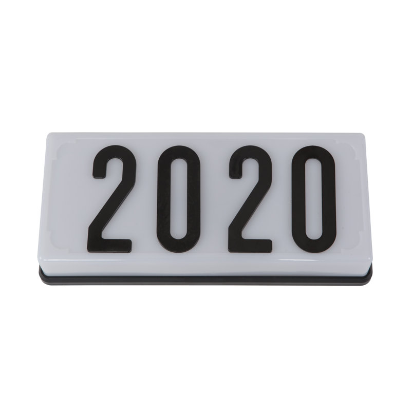 Rectangle Wall Plaque, Yes