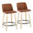 Lakyia Swivel Upholstered Counter Stool