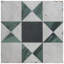 Renaissance Deco 8" x 8" Porcelain Wall & Floor Tile-1559183618