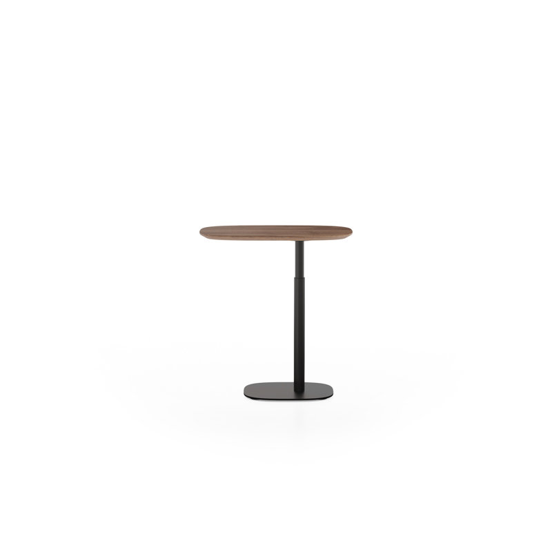Serif End Table, Natural Walnut