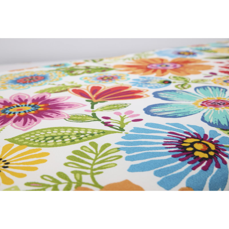 Gregoire Prima Blue Floral Rectangular Throw Pillow Set