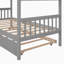 Lit plateforme simple avec lit gigogne Tamaroa par Harper Orchard-761364594