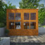 TigerFlex® Modular Buildings 8x6w Pent Summerhouse