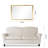 Manal Stainless Steel Rectangle Mirror-1575481333