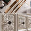 Armoire d'appoint en bois manufacturé blanc massif-1915080494