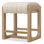 Banyon Bay Upholstered Stool with Solid Wood Frame