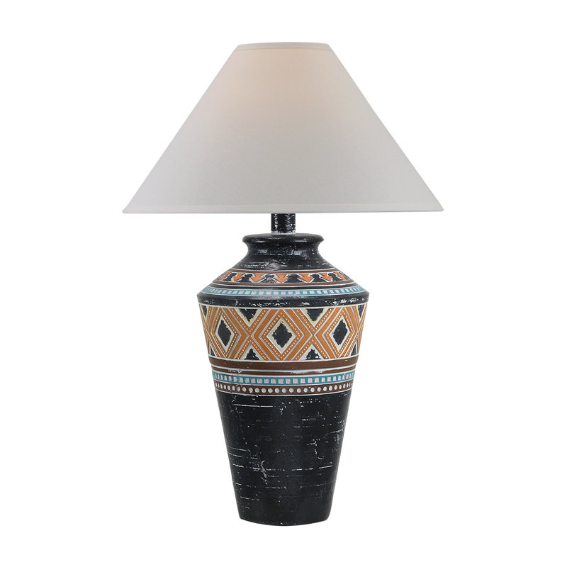 Shererd Adjustable Table Lamp, Obsidian Orange, Yes