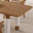 Eashaan Pine Solid Wood Dining Table-132060609-132060664