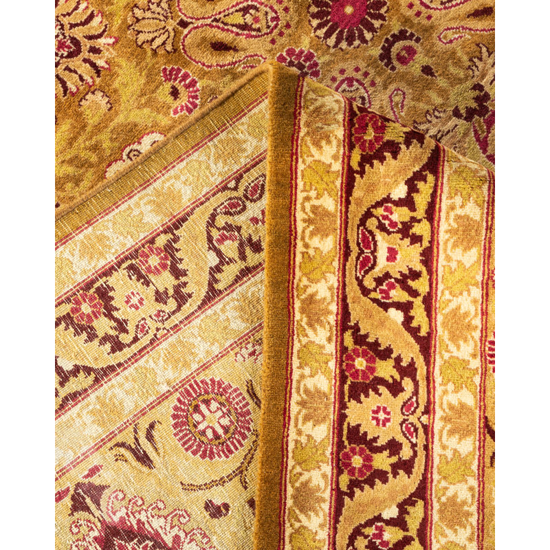 Classic One-of-a-Kind 9' 1" X 11' 10" Hand Knotted Area Rug
