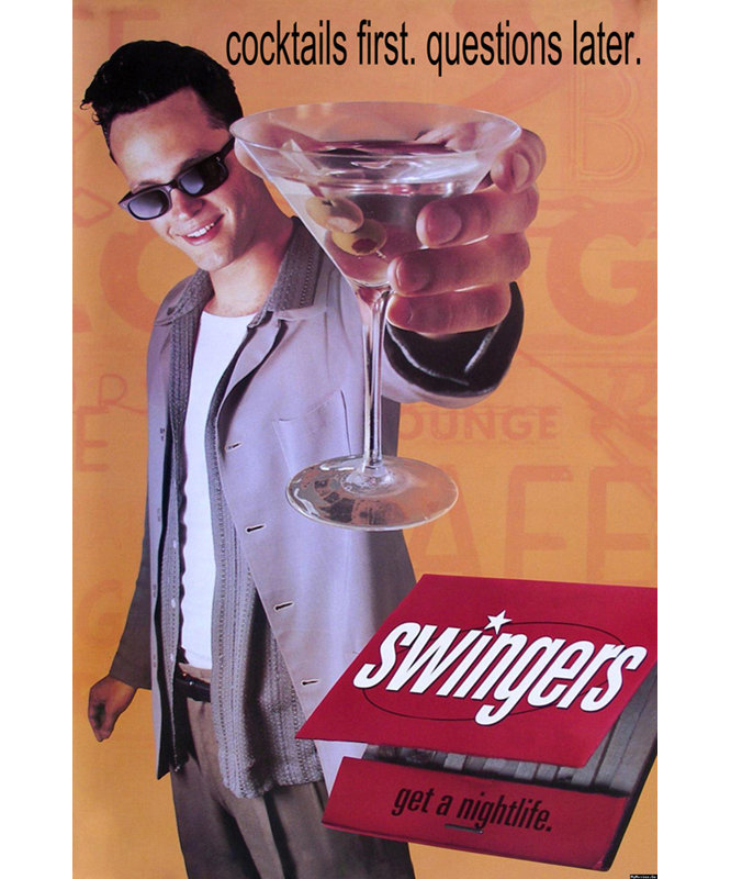 Swingers, 18" H x 12" W