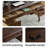 American style solid wood desk
