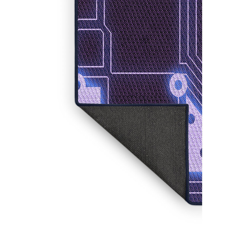 Tapis mauve, Rectangle 2 pi x 3 pi
