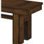 Banc transitionnel en bois