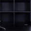 Bureaux | Bureau d'ordinateur de coin moderne en L pour bureau à domicile, 2 en 1 avec rangement, tiroirs | Noir | Panneau de particules et panneau de fibres à densité moyenne-1078260137