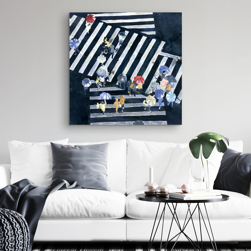 Main street - 32"x32" art on canvas