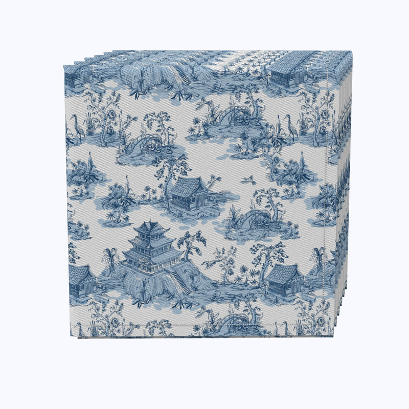 Calluna 100% Cotton Abstract Square Napkin