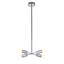 Lustre moderne en chrome 4 lumières Livilla-656977050-656977049