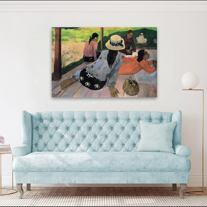 La Siesta - musée figuratif d'art post-impressionniste, H 40 po x l 60 po