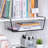 Undershelf Wire Storage Basket, Household Metal Hanging Bin Slides For Space Saving For Kitchen Pantry Bookshelf (Small, 2 PCS)