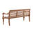 Bruton Solid Wood Teak Outdoor Bench