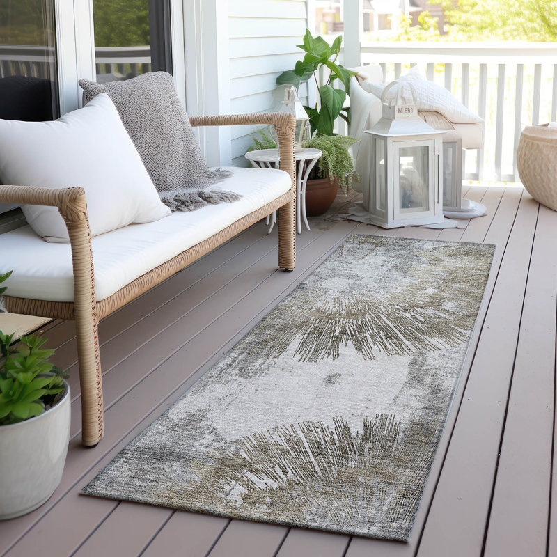 Lummus Abstract Indoor Rug, Runner 2'3" x 7'6"
