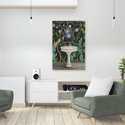 Botanical Bath I Art Deco Animal