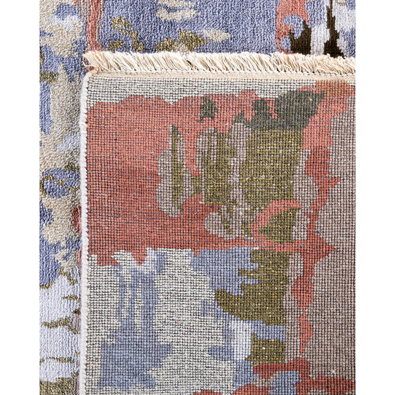 Overdyed One-of-a-Kind 8' 3" X 10' 4" Hand Knotted Area Rug