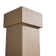 Timberthane Faux Wood Non-Tapered Square Column Wrap with Capital & Base