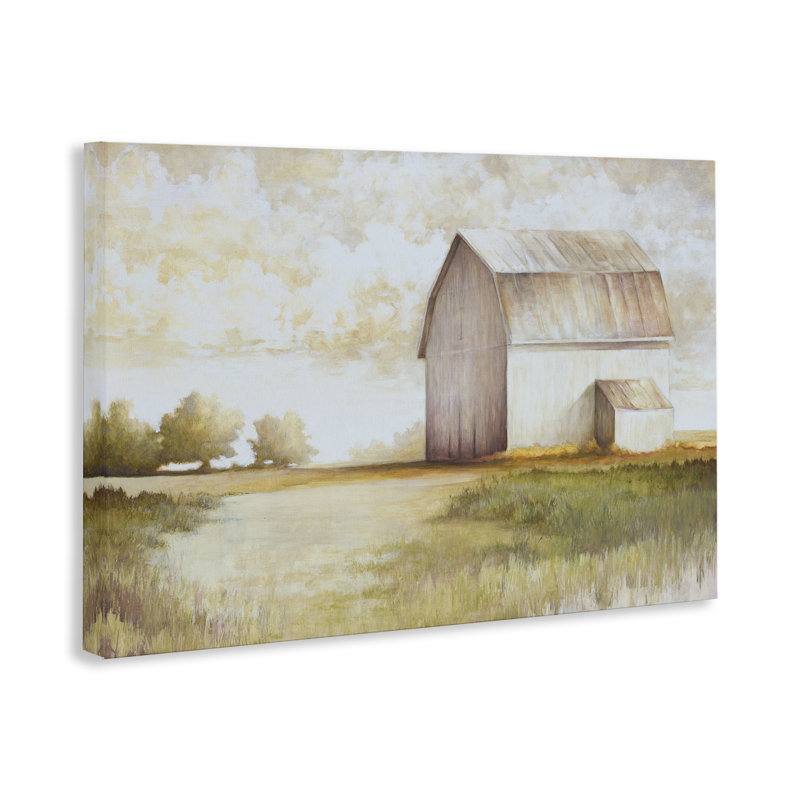 Art mural neutre sur toile Neutral Distant, H 16 po x l 24 po