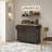 Laronna Solid Wood Top Kitchen Island-1225106257