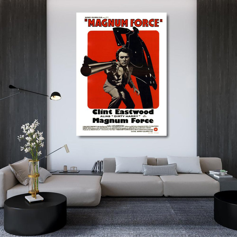 Magnum Force (Dirty Harry), 48" H x 35" W