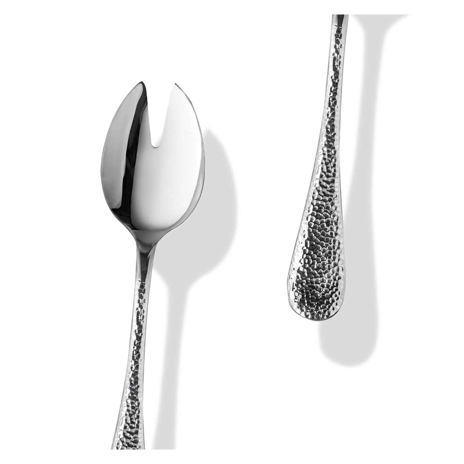 Epoque Stainless Steel Salad Servers, Silver