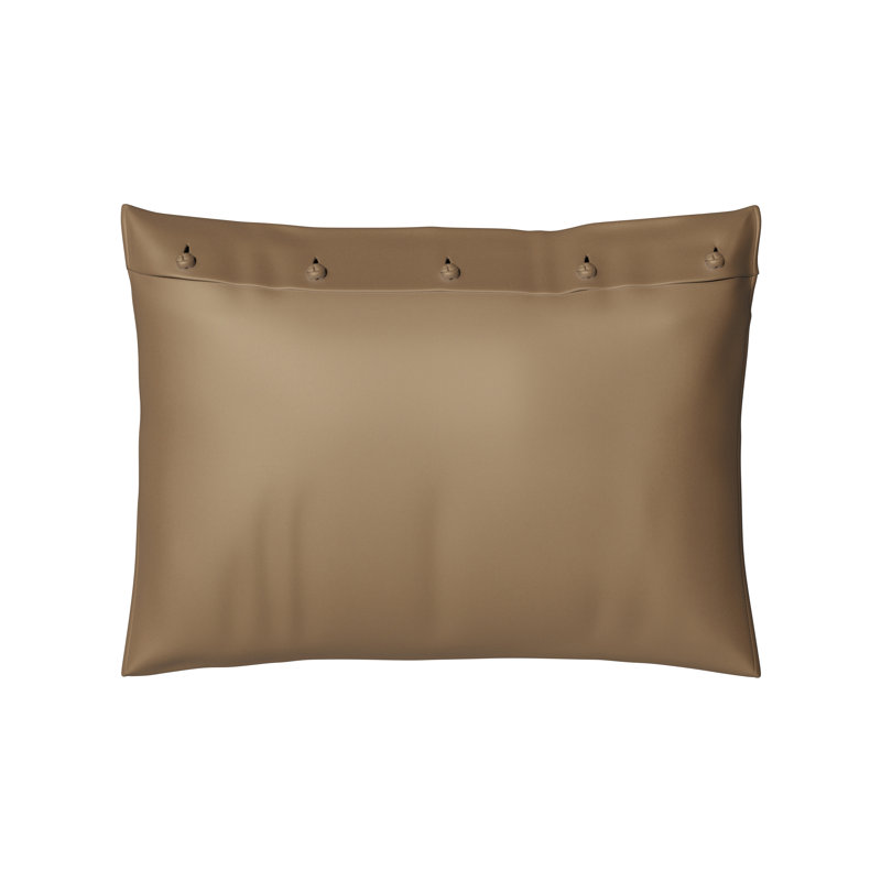 Silk Charmeuse French Knot Sham, Rectangle 20"H x 26"W, Mystery