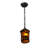 1 - Light Antique Bronze Lantern Pendant