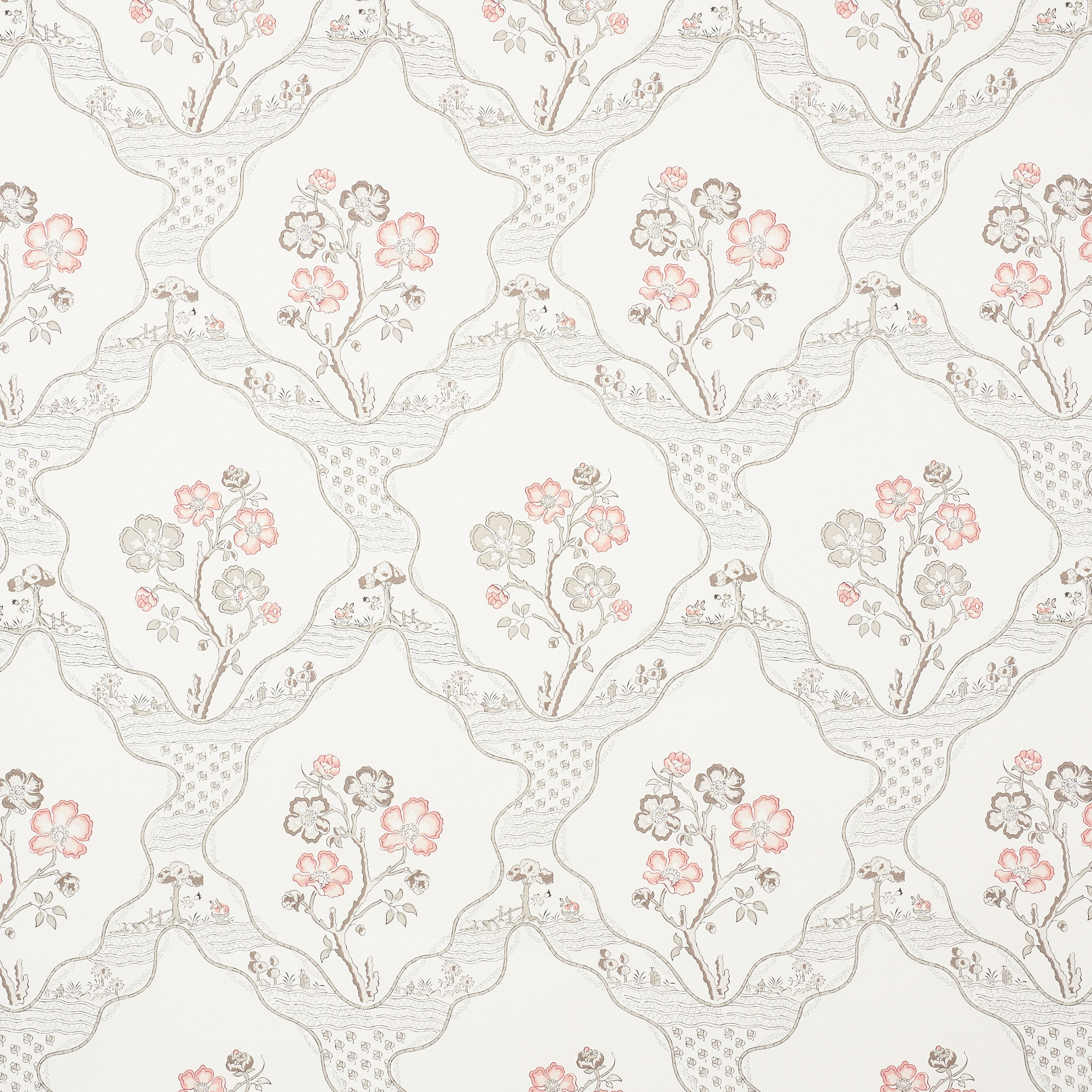 Schumacher Marella Wallpaper | Perigold