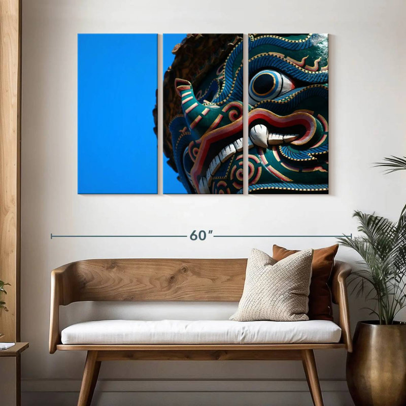 Rorry Oriental Monster, 32" H x 50" W