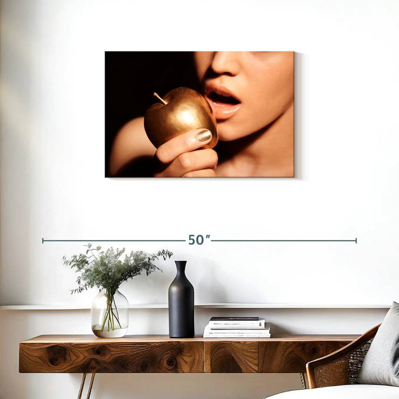Apple, 20" H x 30" W