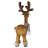 Santa's Second Team Zoey Reindeer Statue