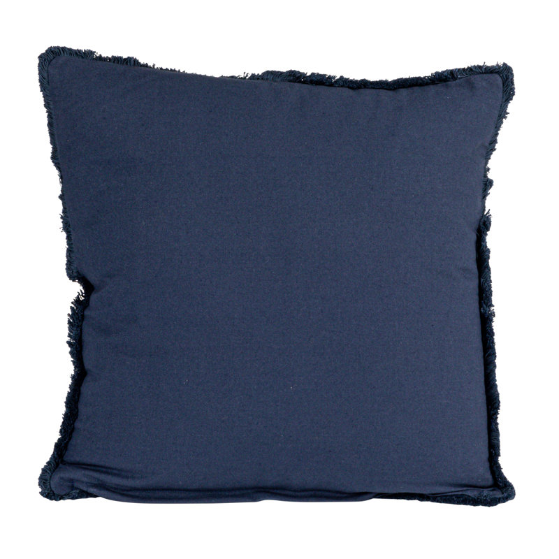 Bohemian Multicolor Velvet and Cotton Square Throw Pillow